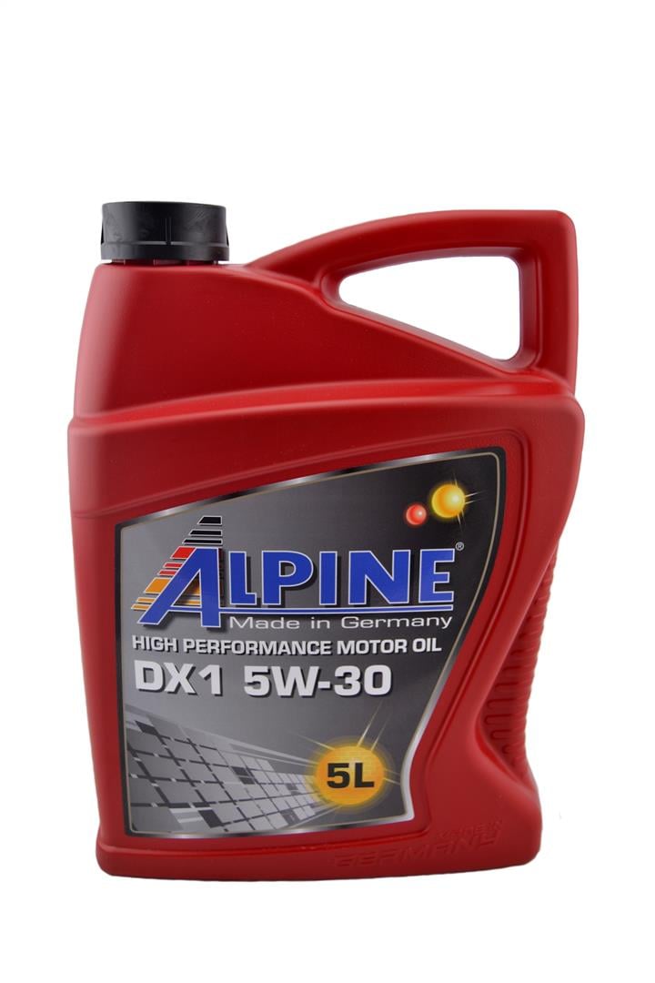 AlpineOil 0101662 Моторна олива AlpineOil DX1 5W-30, 5л 0101662: Купити в Україні - Добра ціна на EXIST.UA!