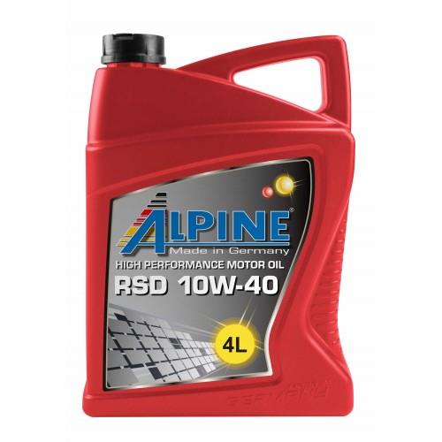 AlpineOil 0100128 Моторна олива AlpineOil RSD 10W-40, 4л 0100128: Купити в Україні - Добра ціна на EXIST.UA!
