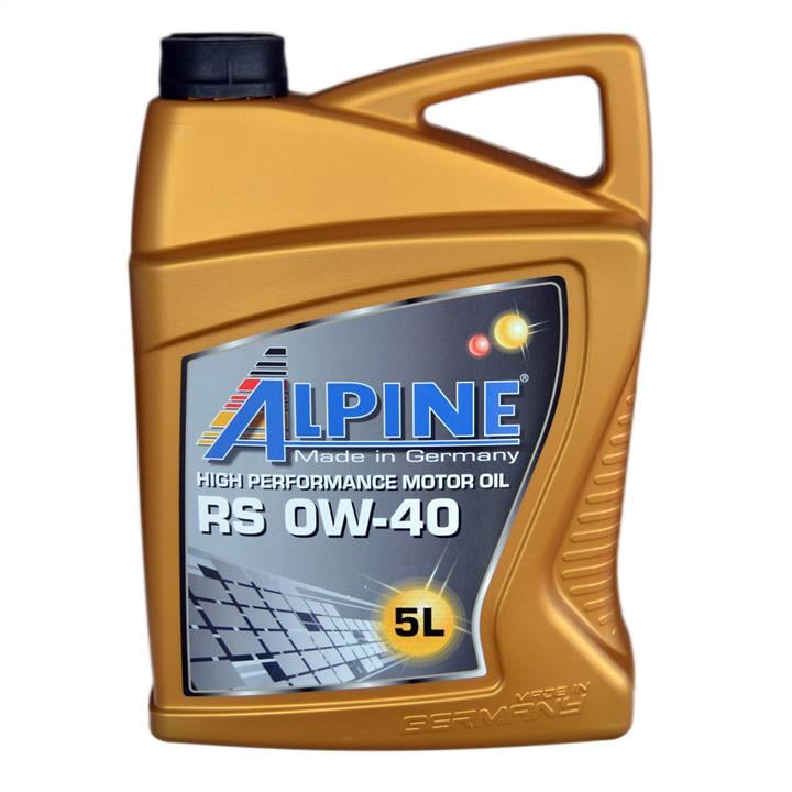 AlpineOil 0100222 Моторна олива AlpineOil RS 0W-40, 5л 0100222: Купити в Україні - Добра ціна на EXIST.UA!