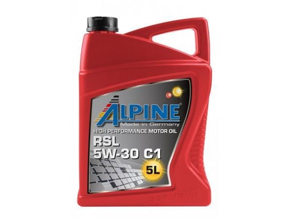 AlpineOil 0101602 Моторна олива AlpineOil RSL C1 5W-30, 5л 0101602: Купити в Україні - Добра ціна на EXIST.UA!