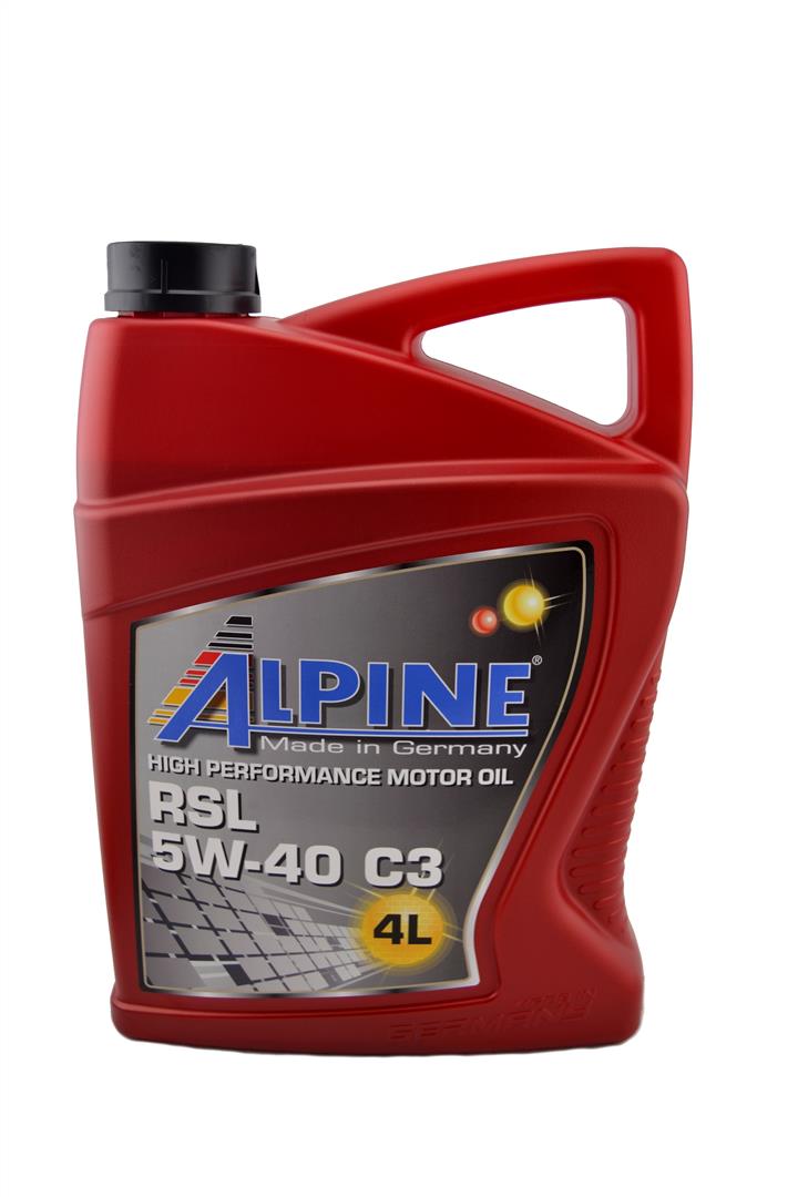 AlpineOil 0100179 Моторна олива AlpineOil RSL C3 5W-40, 4л 0100179: Купити в Україні - Добра ціна на EXIST.UA!