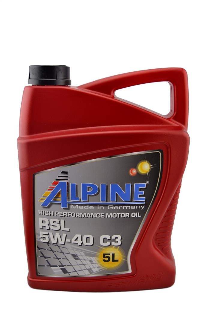 AlpineOil 0100172 Моторна олива AlpineOil RSL C3 5W-40, 5л 0100172: Приваблива ціна - Купити в Україні на EXIST.UA!