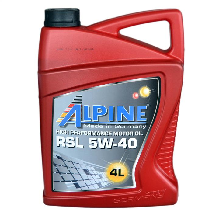 AlpineOil 0100148 Моторна олива AlpineOil RSL 5W-40, 4л 0100148: Приваблива ціна - Купити в Україні на EXIST.UA!