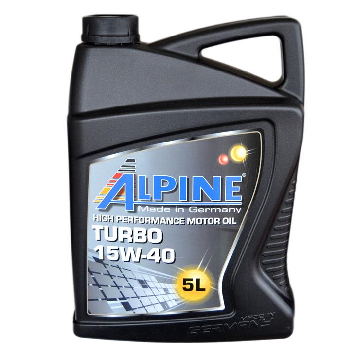 AlpineOil 0100322 Моторна олива ALPINE Turbo 15W-40, 5 л 0100322: Купити в Україні - Добра ціна на EXIST.UA!