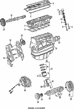 Гидрокомпенсатор VAG 034 109 309 AD