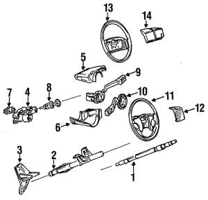 Цилиндр замка зажигания VAG 357 905 855 B