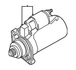 VAG 02E 911 024 AX Стартер 02E911024AX: Купити в Україні - Добра ціна на EXIST.UA!