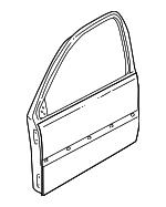 1J3831056H VAG Дверь