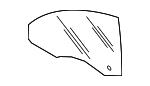 3C8845202A VAG Стекло двери