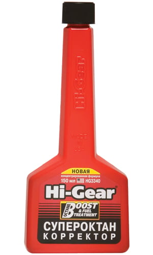 Hi-Gear HG3340 Супероктан-коректор Hi-Gear, 150 мл HG3340: Купити в Україні - Добра ціна на EXIST.UA!