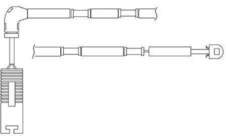 Датчик износа тормозных колодок Quick brake WS 0246 A