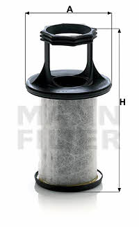 Mann-Filter LC 5001 X Фільтр вентиляції картера LC5001X: Купити в Україні - Добра ціна на EXIST.UA!