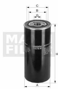 Mann-Filter W 1245/3 X Фільтр гідравлічний W12453X: Купити в Україні - Добра ціна на EXIST.UA!