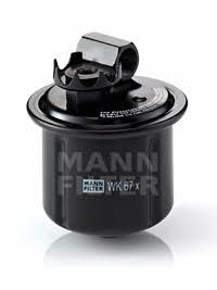 Mann-Filter WK 67 X Фільтр палива WK67X: Купити в Україні - Добра ціна на EXIST.UA!