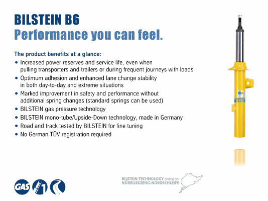 BIL010388 Bilstein Амортизатор подвески