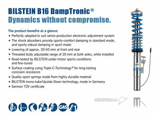 Bilstein BIL_028437 Комплект ходової частини, пружини амортизатори BIL028437: Купити в Україні - Добра ціна на EXIST.UA! BIL028437 Bilstein Комплект ходової частини, пружини амортизатори