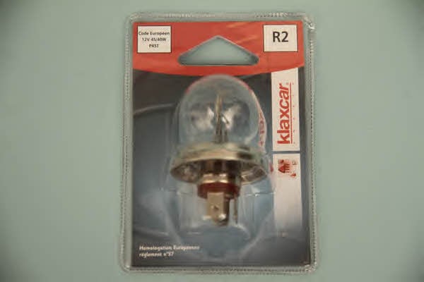Klaxcar France 86250X Лампа галогенна 12В R2 45/40Вт 86250X: Купити в Україні - Добра ціна на EXIST.UA!