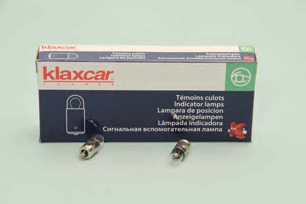 Klaxcar France 86306Z Лампа розжарювання 24V 3W BA7s 86306Z: Приваблива ціна - Купити в Україні на EXIST.UA!