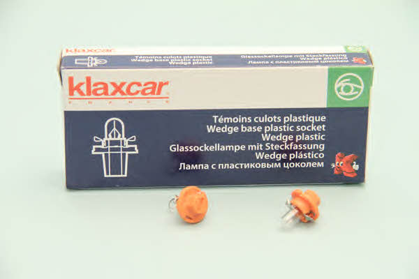 Klaxcar France 86397Z Лампа розжарювання BAX 12V 1,1W 86397Z: Приваблива ціна - Купити в Україні на EXIST.UA!