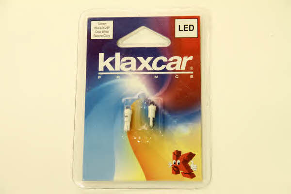 Klaxcar France 87010X Лампа світлодіодна T05 24V W2x4,6d 87010X: Купити в Україні - Добра ціна на EXIST.UA!