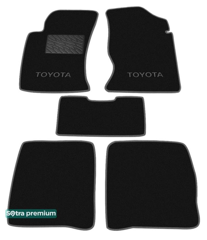 Sotra 00032-CH-BLACK Килимки салону Sotra двошарові чорні для Toyota Carina e (1992-1997), комплект 00032CHBLACK: Купити в Україні - Добра ціна на EXIST.UA!