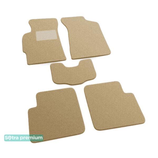 00042CHBEIGE Sotra Коврики салона Sotra двухслойные бежевые для KIA Shuma (1997-2003), комплект