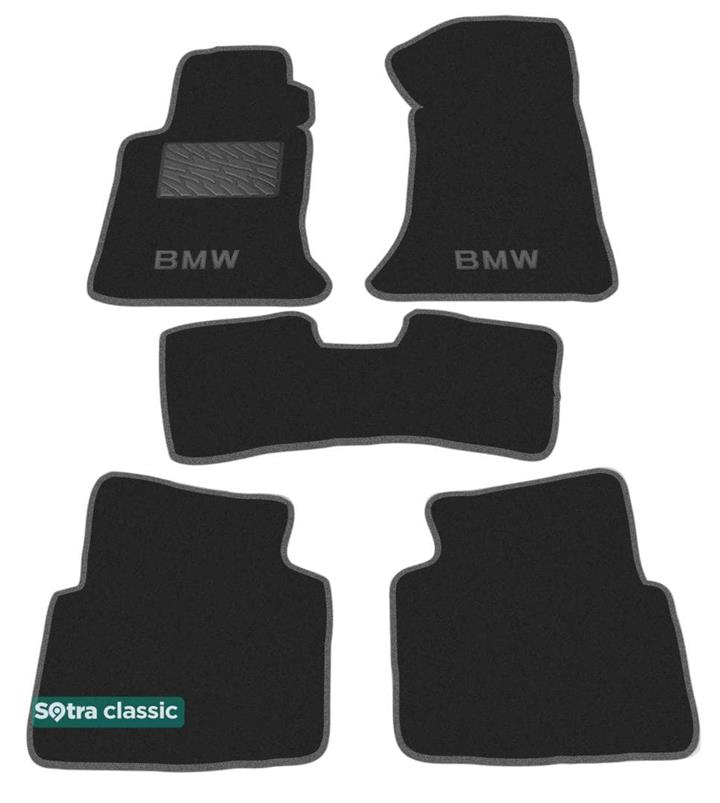 Sotra 00076-GD-BLACK Килимки салону Sotra двошарові чорні для BMW 3-series (1991-1997), комплект 00076GDBLACK: Приваблива ціна - Купити в Україні на EXIST.UA!