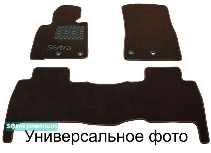 Sotra 00104-CH-CHOCO Килимки салону Sotra двошарові коричневі для Hyundai Accent (1994-1999), комплект 00104CHCHOCO: Купити в Україні - Добра ціна на EXIST.UA!