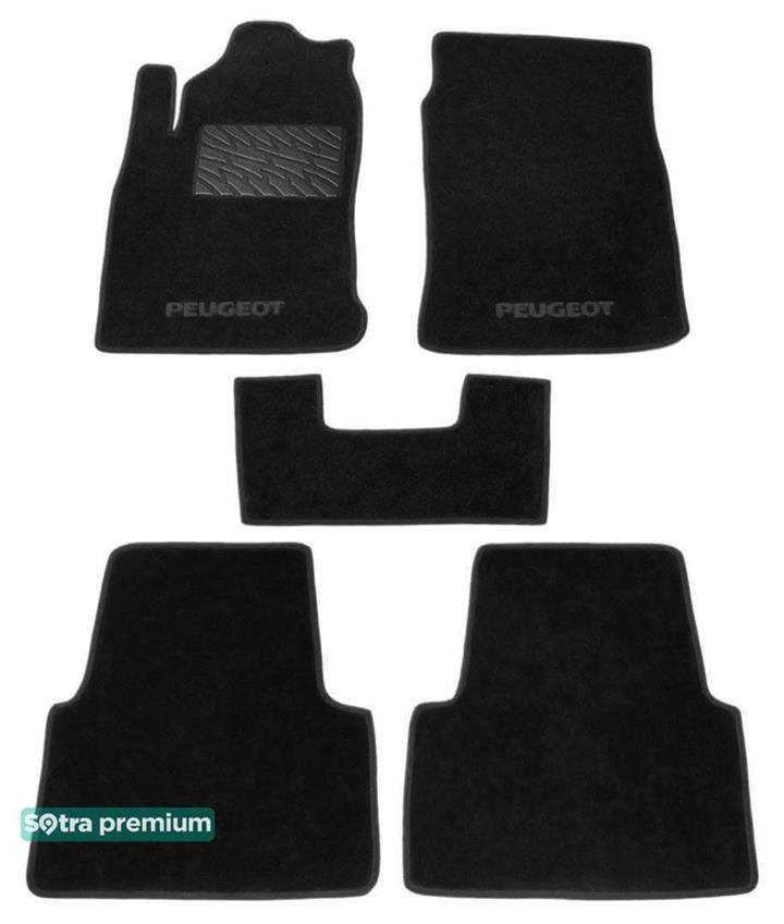 Sotra 00148-CH-BLACK Килимки салону Sotra двошарові чорні для Peugeot 605 (1990-1999), комплект 00148CHBLACK: Приваблива ціна - Купити в Україні на EXIST.UA!