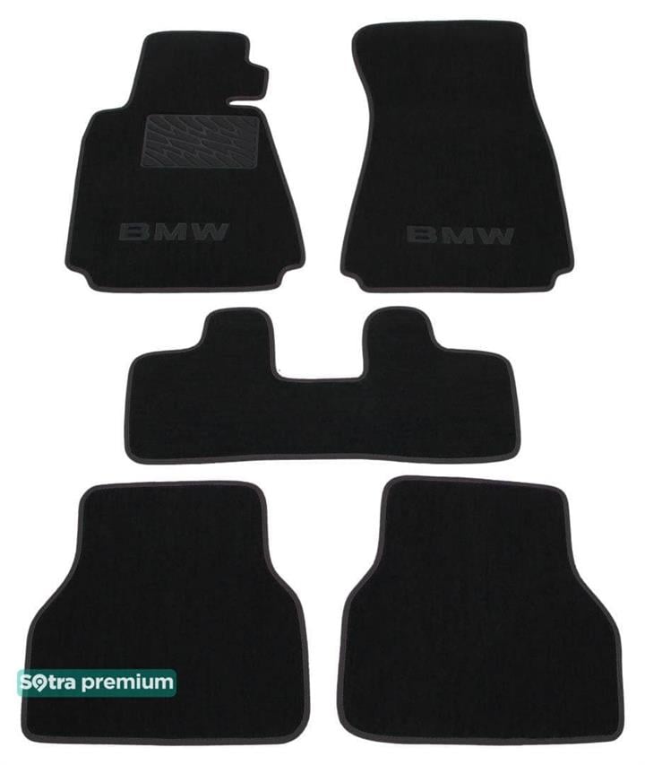 Sotra 00186-CH-BLACK Килимки салону Sotra двошарові чорні для BMW 5-series (1996-2003), комплект 00186CHBLACK: Купити в Україні - Добра ціна на EXIST.UA!