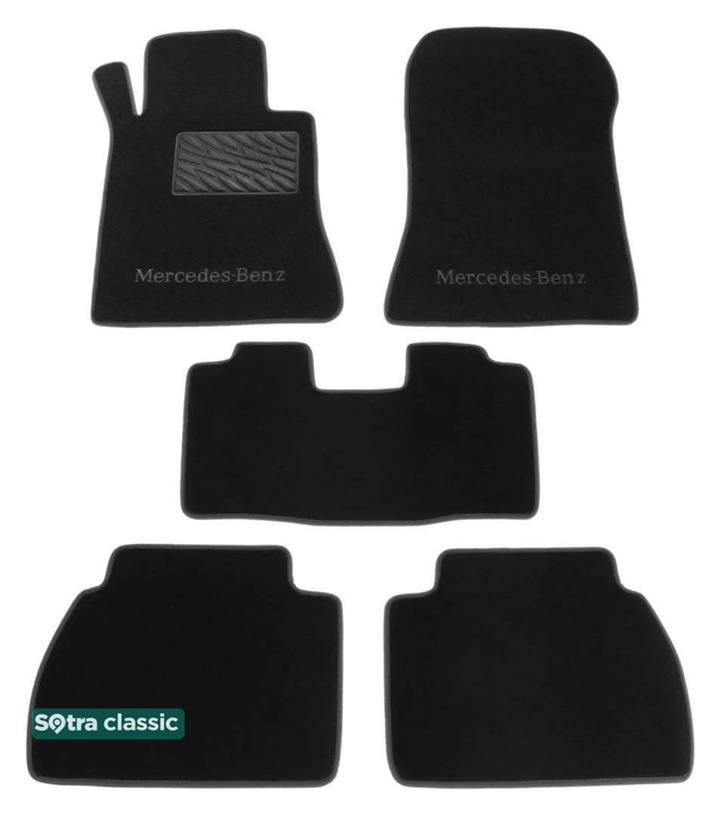 Sotra 00283-GD-BLACK Килимки салону Sotra двошарові чорні для Mercedes E-class (1995-2002), комплект 00283GDBLACK: Купити в Україні - Добра ціна на EXIST.UA!