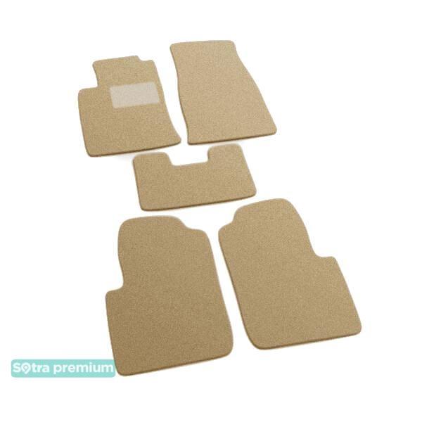00292CHBEIGE Sotra Коврики салона Sotra двухслойные бежевые для Toyota Camry (1996-2001), комплект
