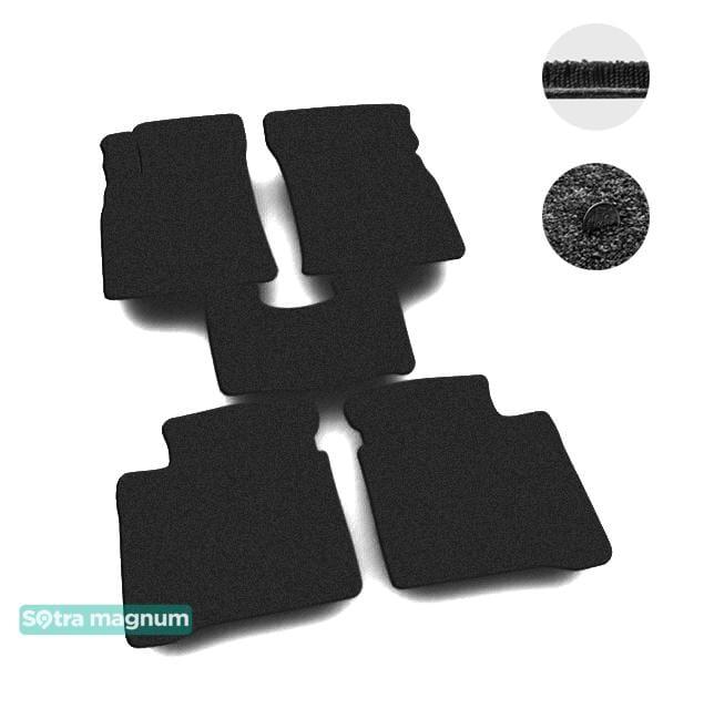 Sotra 00718-MG15-BLACK Килимки салону Sotra двошарові чорні для KIA Optima / magentis (2000-2005), комплект 00718MG15BLACK: Купити в Україні - Добра ціна на EXIST.UA!