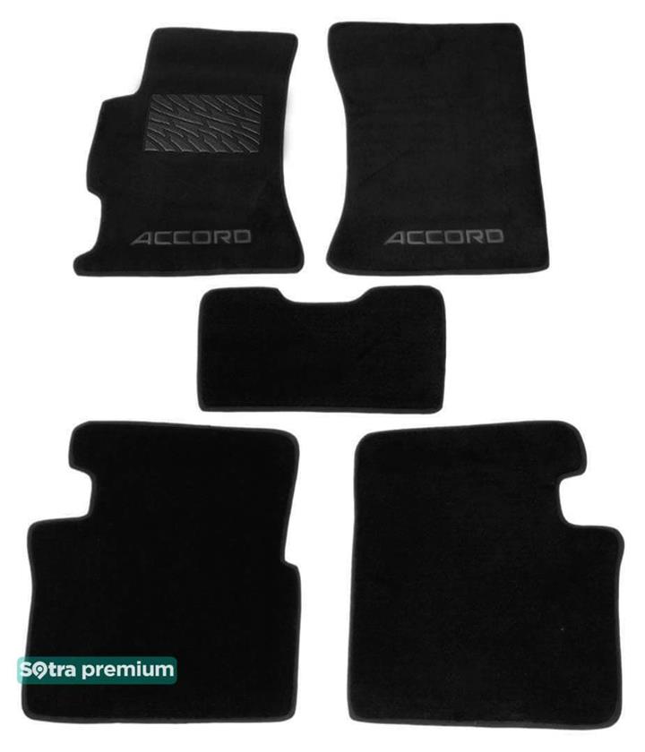 Sotra 00863-CH-BLACK Килимки салону Sotra двошарові чорні для Honda Accord eu (1999-2002), комплект 00863CHBLACK: Купити в Україні - Добра ціна на EXIST.UA!