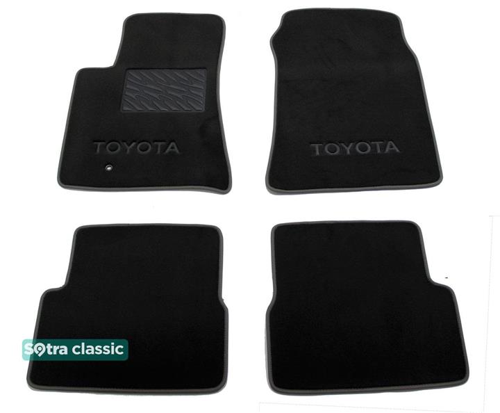 Sotra 00957-GD-BLACK Килимки салону Sotra двошарові чорні для Toyota Celica (2002-2006), комплект 00957GDBLACK: Купити в Україні - Добра ціна на EXIST.UA!