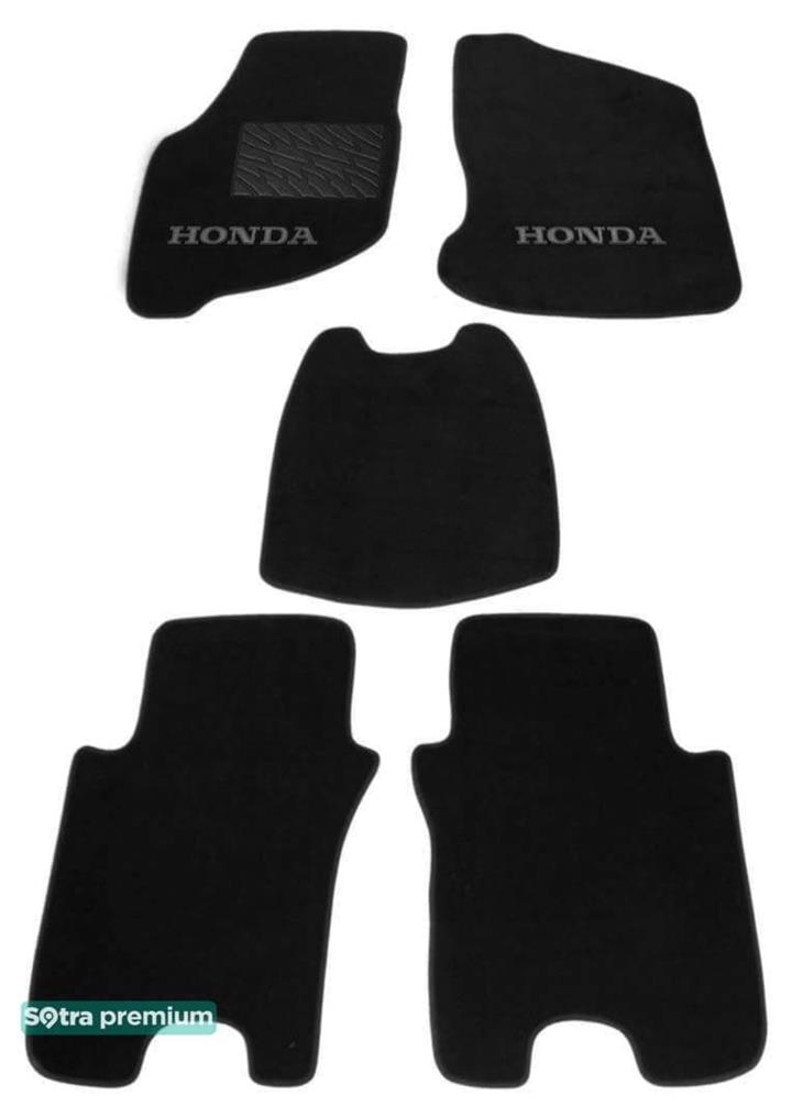 Sotra 01039-CH-BLACK Килимки салону Sotra двошарові чорні для Honda Jazz / fit (2002-2004), комплект 01039CHBLACK: Купити в Україні - Добра ціна на EXIST.UA!
