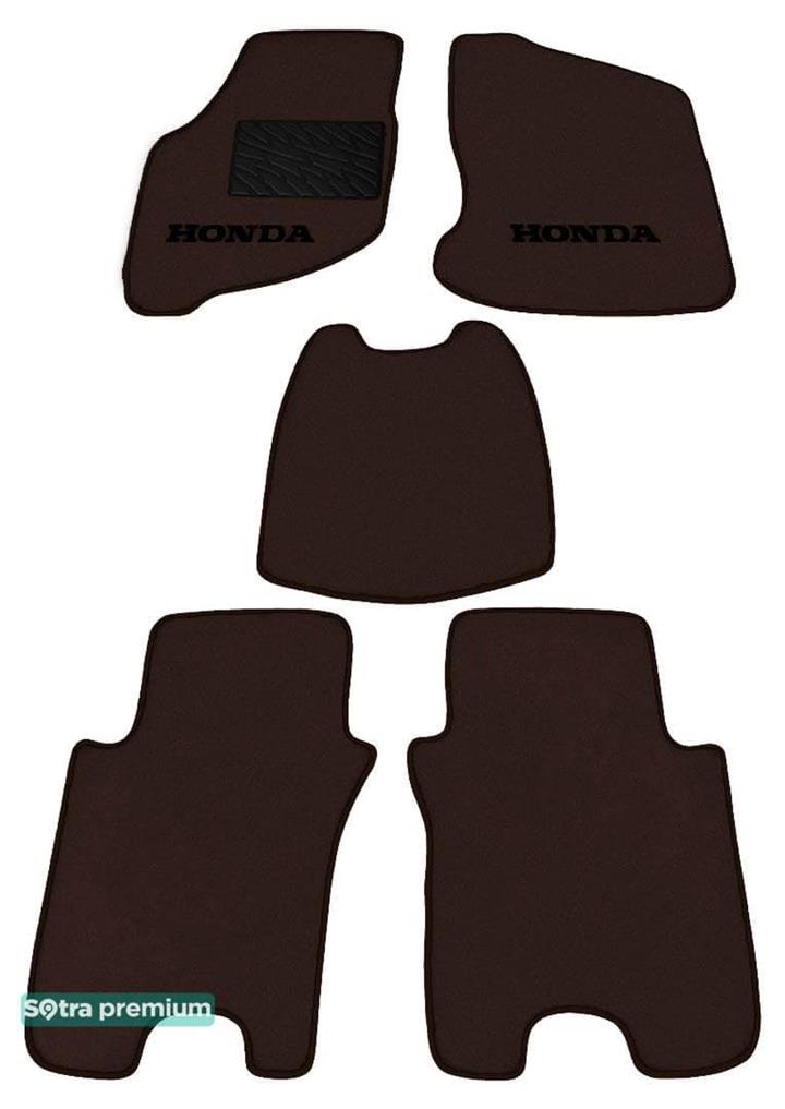 Sotra 01039-CH-CHOCO Килимки салону Sotra двошарові коричневі для Honda Jazz / fit (2002-2004), комплект 01039CHCHOCO: Купити в Україні - Добра ціна на EXIST.UA!