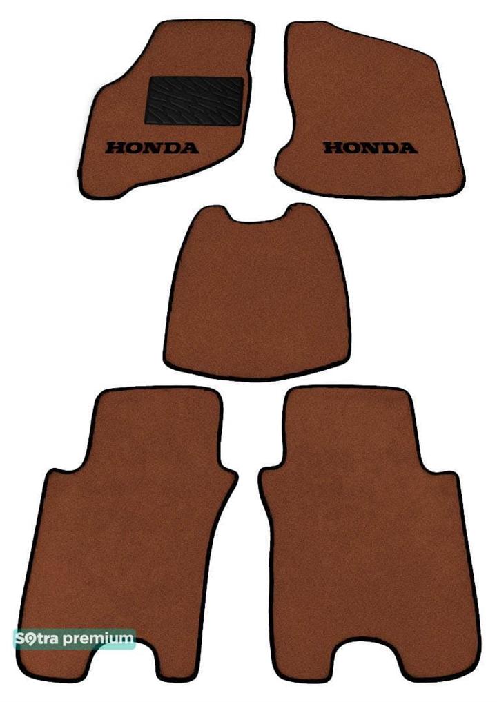 Sotra 01039-CH-TERRA Килимки салону Sotra двошарові теракотові для Honda Jazz / fit (2002-2004), комплект 01039CHTERRA: Купити в Україні - Добра ціна на EXIST.UA!