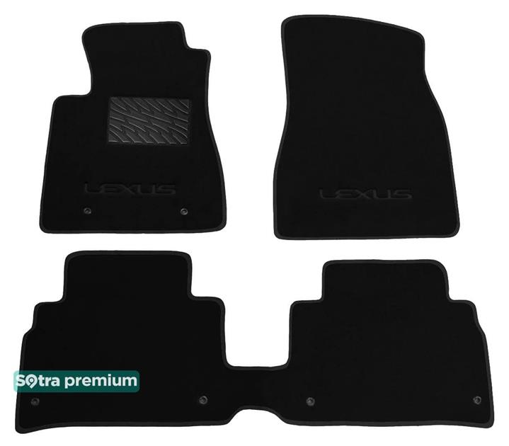 Sotra 01050-CH-BLACK Коврики салона Sotra двухслойные черные для Lexus Rx us (2003-2008), комплект 01050CHBLACK: Отличная цена - Купить в Украине на EXIST.UA! 01050CHBLACK Sotra Коврики салона Sotra двухслойные черные для Lexus Rx us (2003-2008), комплект