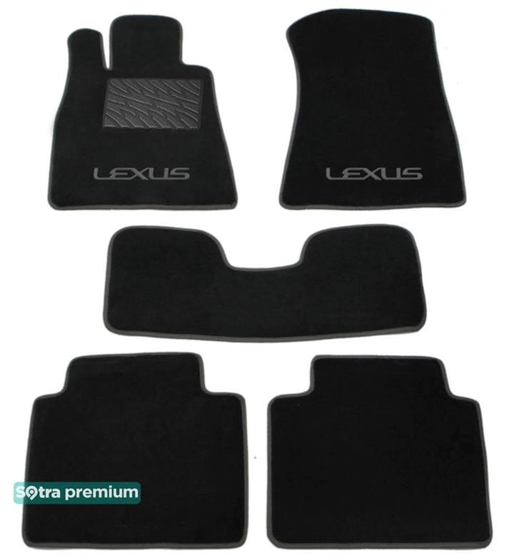 Sotra 01099-CH-BLACK Килимки салону Sotra двошарові чорні для Lexus Gs (1993-1997), комплект 01099CHBLACK: Купити в Україні - Добра ціна на EXIST.UA!