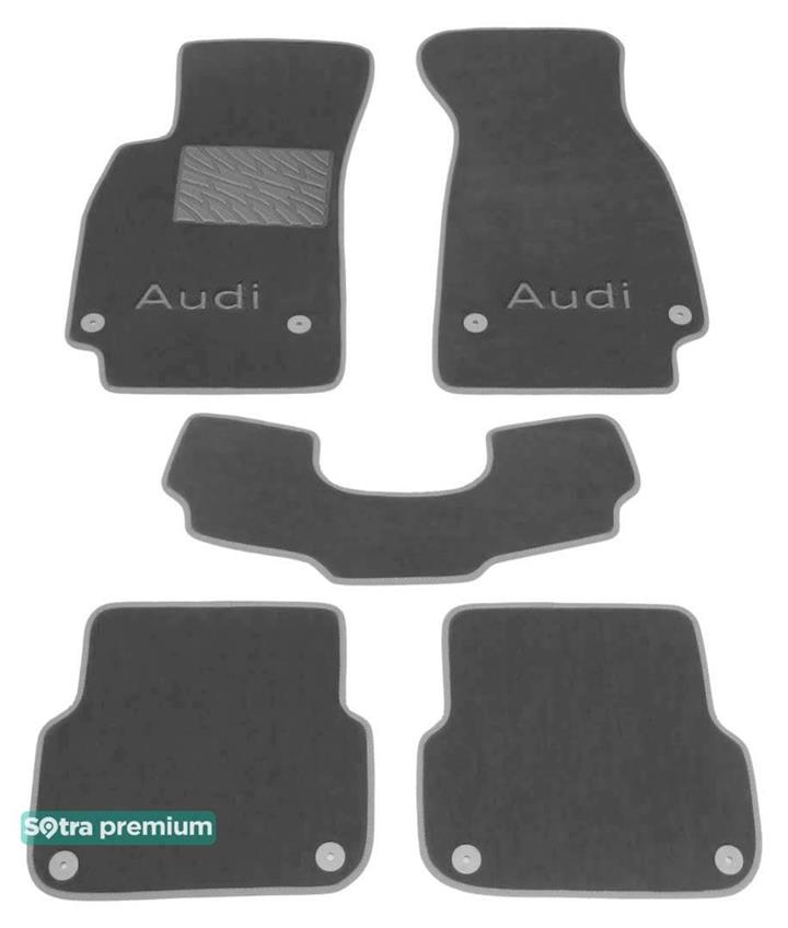 Sotra 01198-CH-GREY Килимки салону Sotra двошарові сірі для Audi A6 (2004-2011), комплект 01198CHGREY: Купити в Україні - Добра ціна на EXIST.UA!