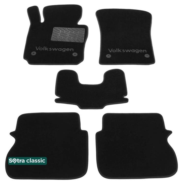Sotra 01251-GD-BLACK Килимки салону Sotra двошарові чорні для Volkswagen Caddy (2004-2015), комплект 01251GDBLACK: Приваблива ціна - Купити в Україні на EXIST.UA!