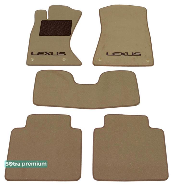 Sotra 01325-CH-BEIGE Коврики салона Sotra двухслойные бежевые для Lexus Gs us (2005-2010), комплект 01325CHBEIGE: Отличная цена - Купить в Украине на EXIST.UA! 01325CHBEIGE Sotra Коврики салона Sotra двухслойные бежевые для Lexus Gs us (2005-2010), комплект
