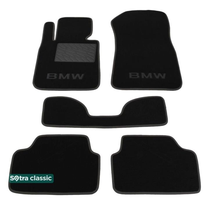 Sotra 06386-GD-BLACK Килимки салону Sotra двошарові чорні для BMW 1-series (2004-2011), комплект 06386GDBLACK: Купити в Україні - Добра ціна на EXIST.UA!