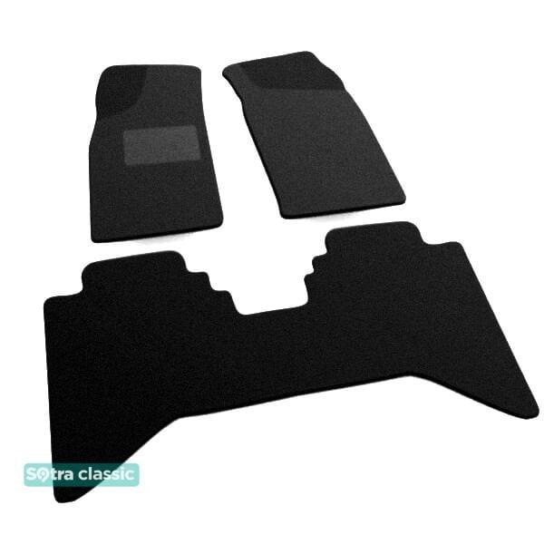 06464GDBLACK Sotra Коврики салона Sotra двухслойные черные для Dadi Smoothing (2006-), комплект