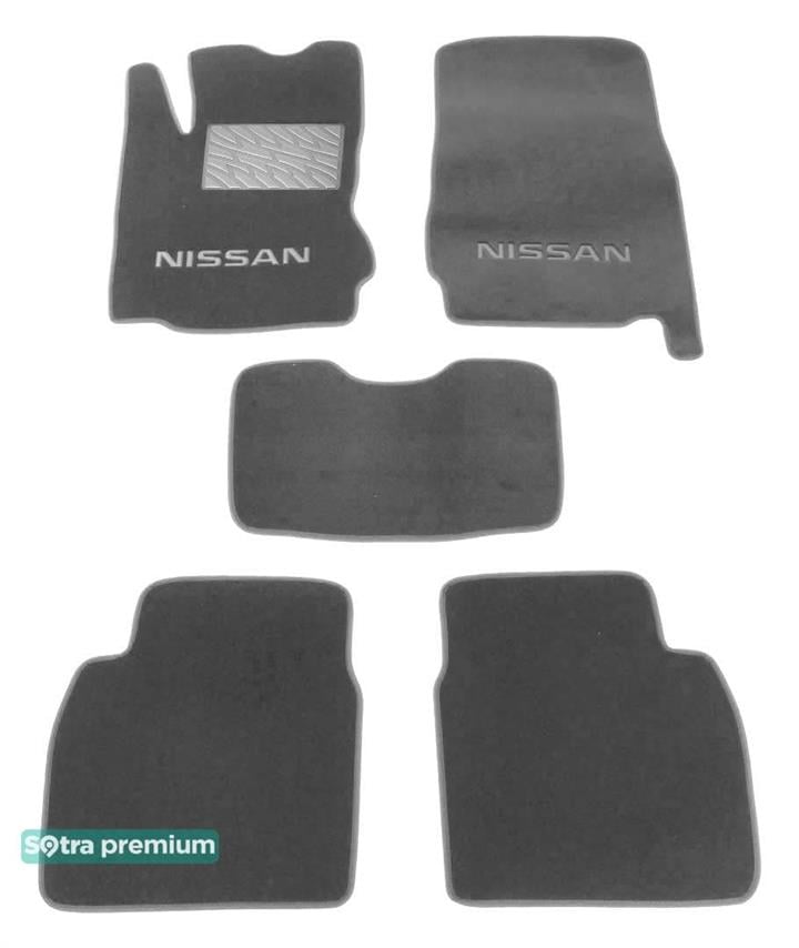 Sotra 06502-CH-GREY Килимки салону Sotra двошарові сірі для Nissan Note (2005-2013), комплект 06502CHGREY: Купити в Україні - Добра ціна на EXIST.UA!