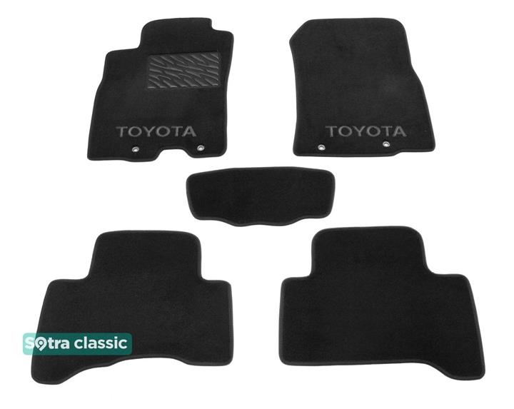 Sotra 06529-GD-BLACK Килимки салону Sotra двошарові чорні для Toyota Fj cruiser (2006-2014), комплект 06529GDBLACK: Купити в Україні - Добра ціна на EXIST.UA!