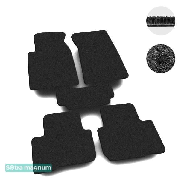 Sotra 06558-MG15-BLACK Килимки салону Sotra двошарові чорні для Ssang yong Rexton (2007-2012), комплект 06558MG15BLACK: Купити в Україні - Добра ціна на EXIST.UA!