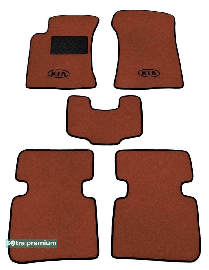 Sotra 06694-CH-TERRA Коврики салона Sotra двухслойные терракотовые для KIA Cerato (2004-2009), комплект 06694CHTERRA: Отличная цена - Купить в Украине на EXIST.UA! 06694CHTERRA Sotra Коврики салона Sotra двухслойные терракотовые для KIA Cerato (2004-2009), комплект