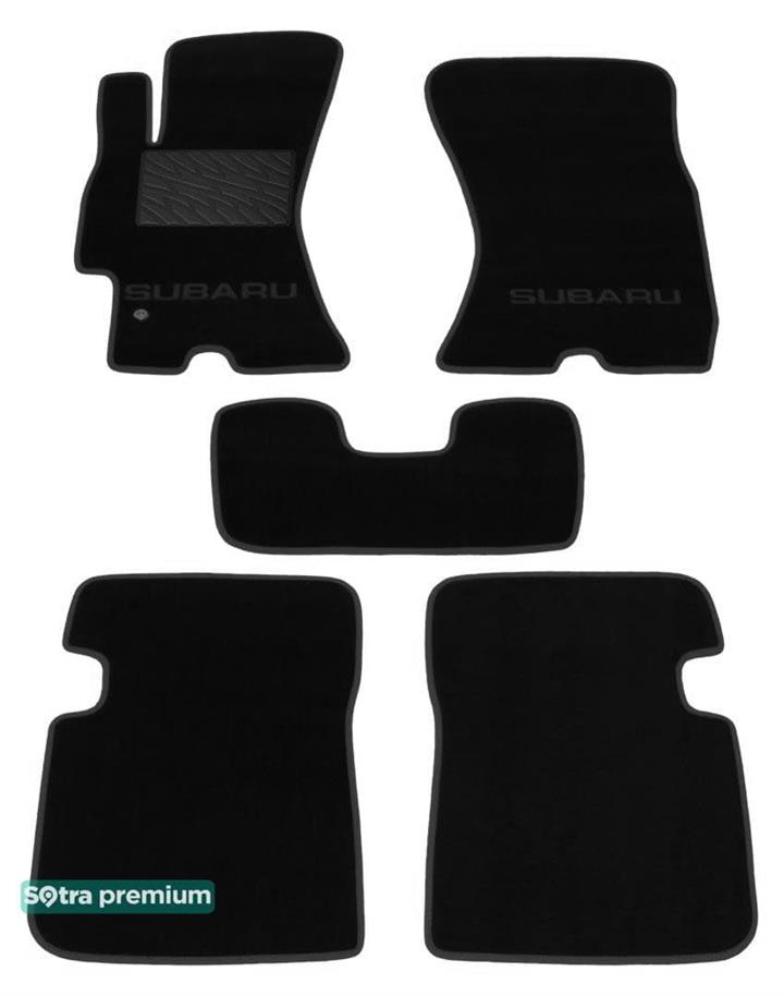 Sotra 06766-CH-BLACK Килимки салону Sotra двошарові чорні для Subaru Legacy/Outback, комплект 06766CHBLACK: Приваблива ціна - Купити в Україні на EXIST.UA!